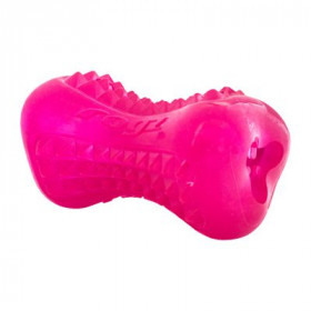 Rogz Yumz Дъвчаща играчка в розов цвят с малък размер 8,8 см